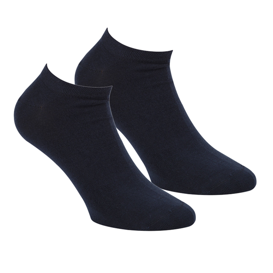 Sneakersokken met Badstof Voetbed 2-Pack
