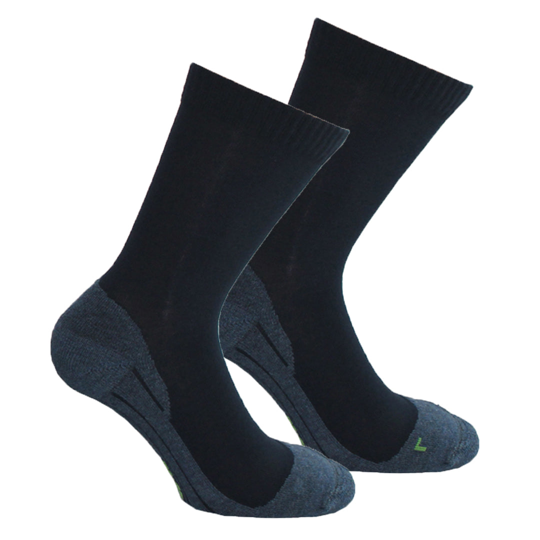 experience wandelsokken van bamboe in marine