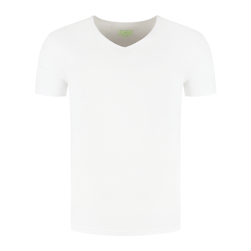 T-Shirt met V-Hals