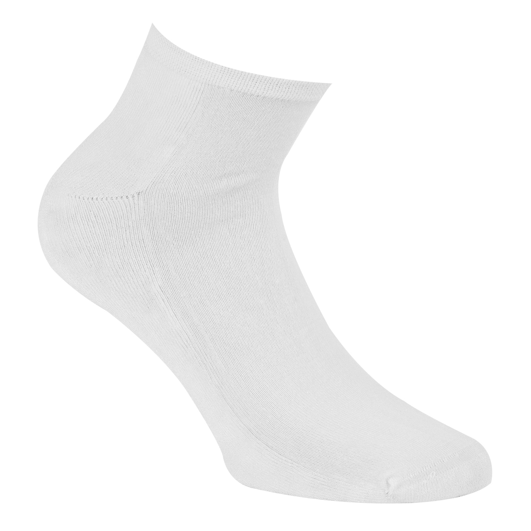 Quartersokken met Badstof Voetbed 2-Pack