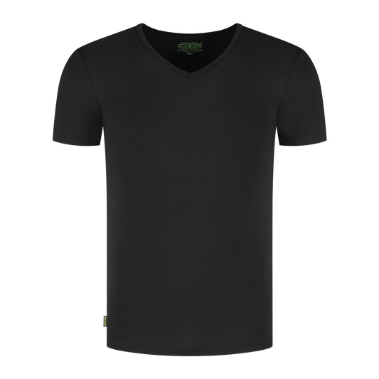 T-Shirt met V-Hals