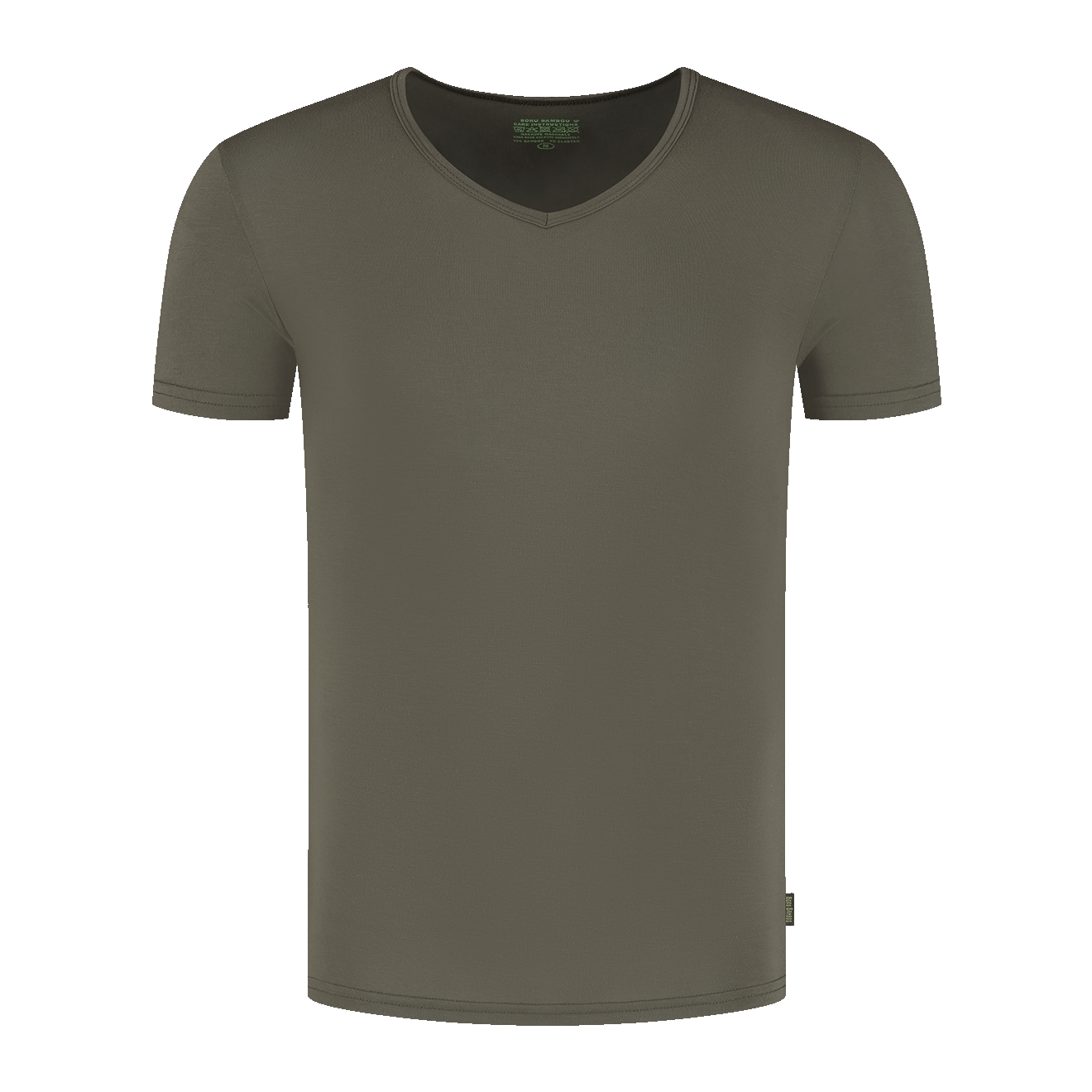 T-Shirt met V-Hals
