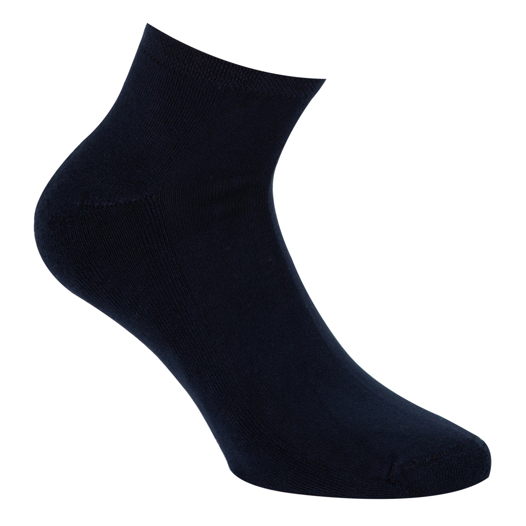 Quartersokken met Badstof Voetbed 2-Pack