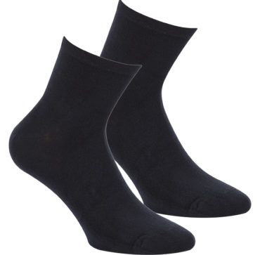 Boru Bamboo Biker Sokken met badstof voetbed 2-Pak - Afbeelding 3