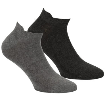 Boru Bamboo Sneaker Sok met Lipje 2-Pak - Afbeelding 4