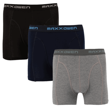 Boru Bamboo Boxershort 3-Pack Assortiment