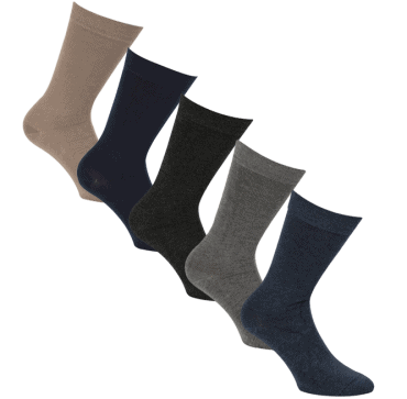 Boru Bamboo Sokken 5-Pack Assortiment